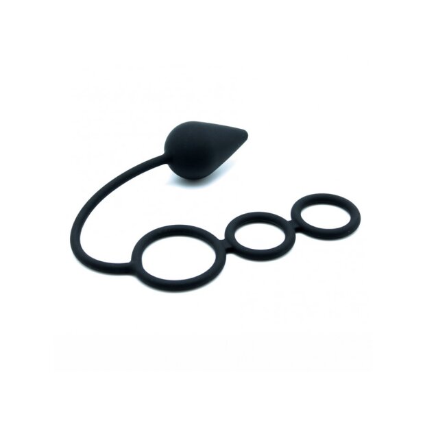 Rimba - Cockring with Anal Lock - M/L