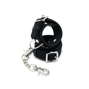 Rimba - Fine Silicone cuffs with carabine hooks