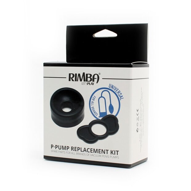 Rimba P-Pump - P-Pump Replacement Kit of 2 Rings - Black
