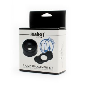 Rimba P-Pump - P-Pump Replacement Kit of 2 Rings - Black