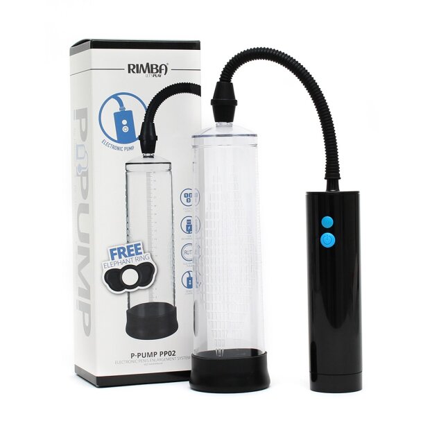 Rimba P-Pump - P-Pump PP02 - Penis Enlarger with Rechargeable Remote - Black