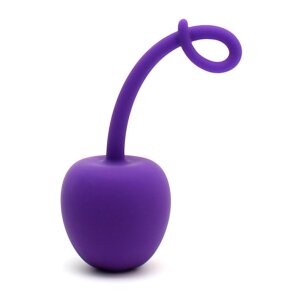 Rimba Toys - Paris - Apple-Shaped Kegel Ball - Purple