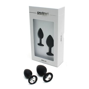 Rimba Berlin Bling Buttplug 2-teiliges Set Schwarz...