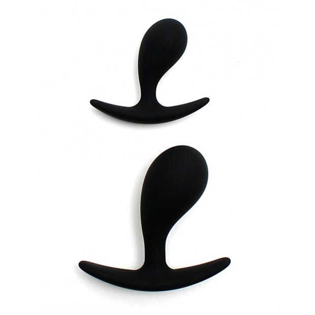Rimba Copenhagen Anal Plugs Schwarz Ø 2,7 cm 2-teilig