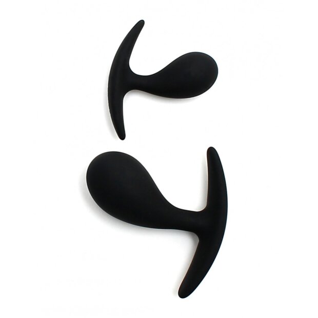 Rimba Copenhagen Anal Plugs Schwarz Ø 2,7 cm 2-teilig