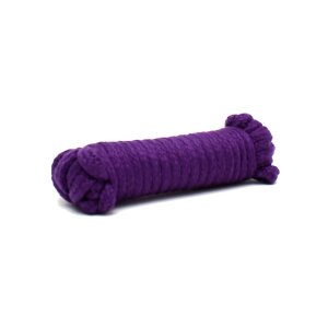Rimba Corde de Bondage en Coton Bristol Violet 5 m