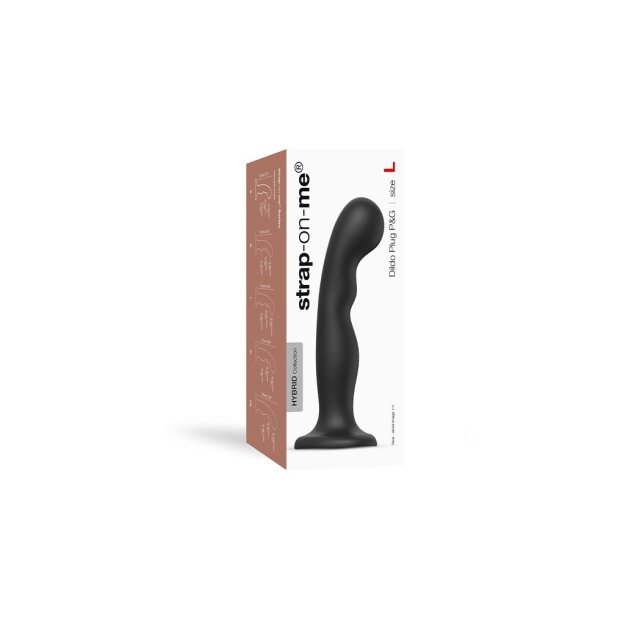 Strap-On-Me - Dildo Plug P&G Taille L - Noir