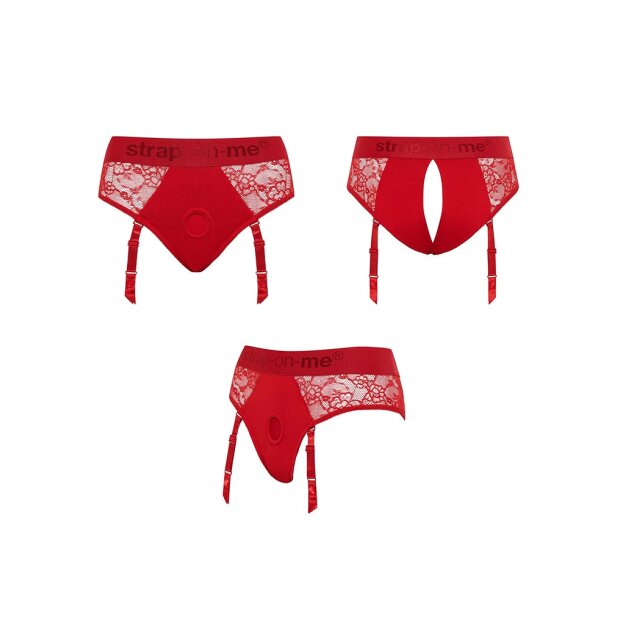 Strap-On-Me Harnais Diva Rouge M