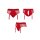 Strap-On-Me Harnais Diva Rouge M