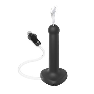 Strap-On-Me Squirting Cum Dildo 17,3 cm Schwarz