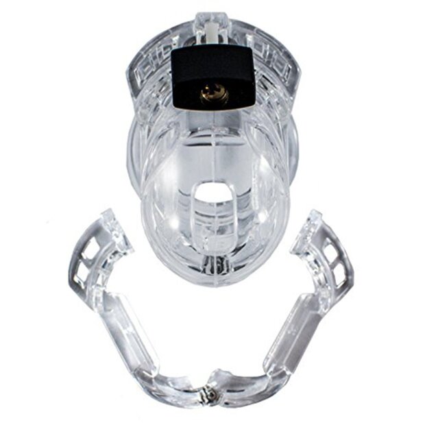 The Vice Chastity Cock Cage Mini V2 Transparent