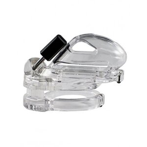 The Vice Chastity Cock Cage Mini V2 Transparent