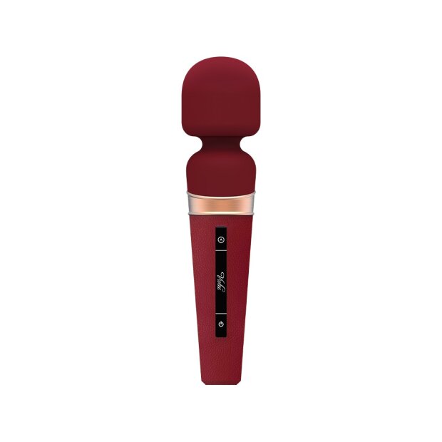 Viotec - Titan - Wand Vibrator - Gold & Wine Red