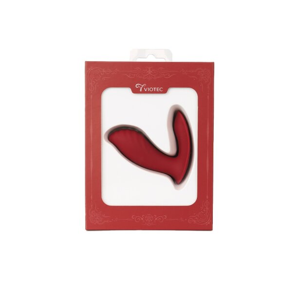 Viotec - Loyte - Prostate Vibrator with App Control - Wine Red