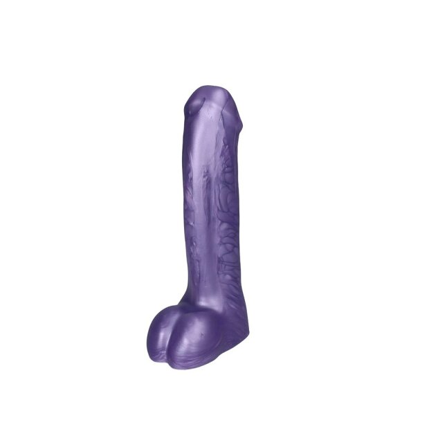 Ylva & Dite - Icarus - Dildo with Balls - Dark Purple - 18.2 cm