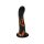 Ylva & Dite - Kajsa - Anal Dildo - Black / Orange - 18 cm