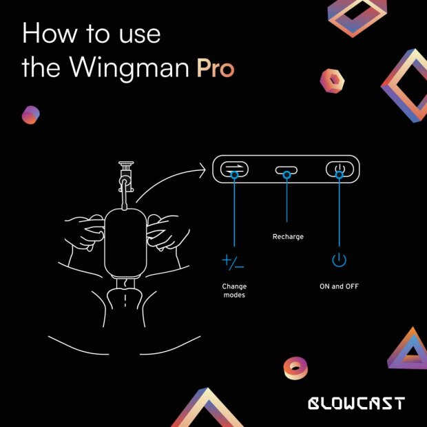BLOWCAST Wingman Pro Automatic Masturbator