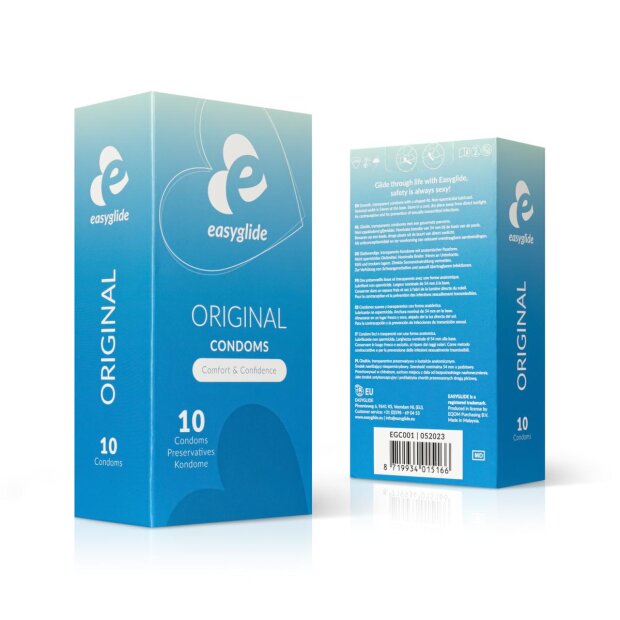 EasyGlide - Original Condoms - 10 pieces
