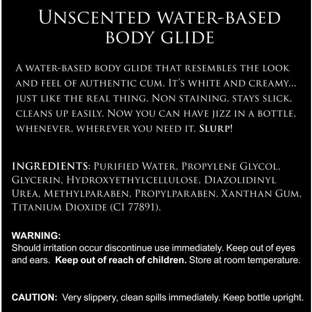 XR Brands Jizz White Lubricant 1L