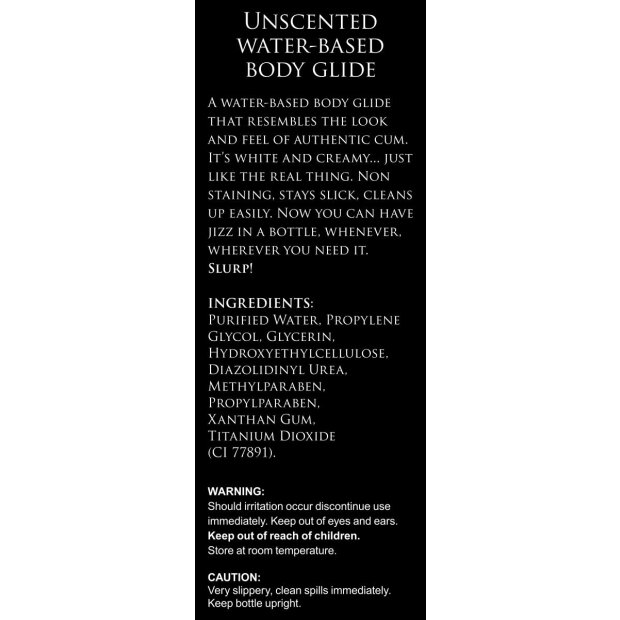 XR Brands Jizz White Lubricant - 488 ml