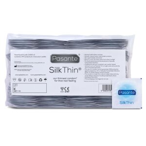 Pasante Silk Thin Condoms 144 Pieces