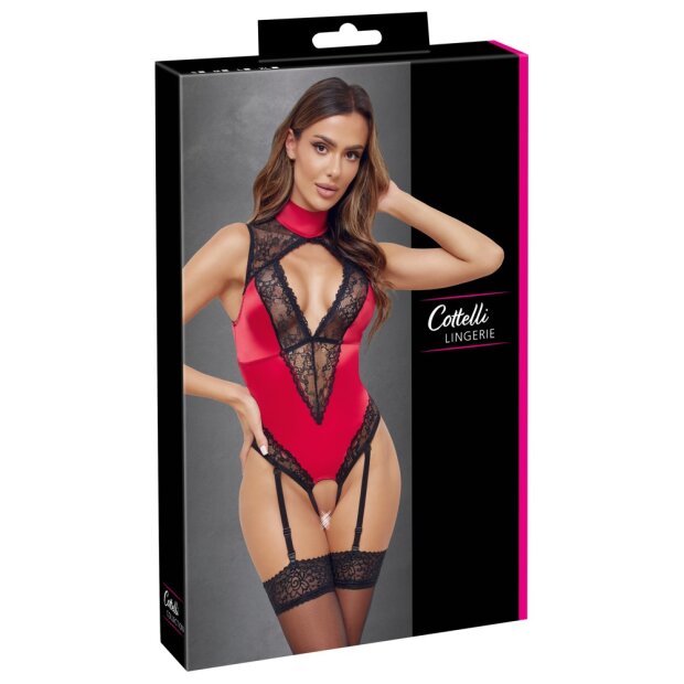Cotelli Collection Body red black S