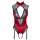 Cotelli Collection Body red black S