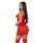 Forplay Sheer Intimacy Mesh Dress Set red S