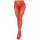 Leg Avenue Crotchless backseam tights red O/S