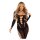 Leg Avenue Seamless footless bodystocking schwarz O/S