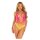 Leg Avenue Seamless ombre halter bodysuit pink O/S
