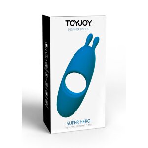 TOYJOY Superhero Couples C-Ring Blue
