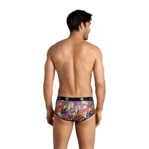 ANAIS Men Comicprint Shorts S - XL