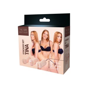 Dream Toys The Girl Next Door Tina Set de 3 masturbateurs