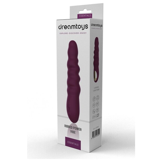 Dream Toys gewellter Vibrator lila