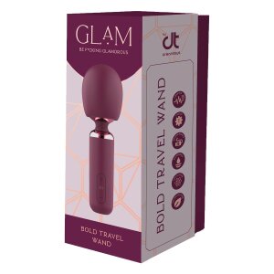 Deam Toys Glam Bold travel wall massager purple