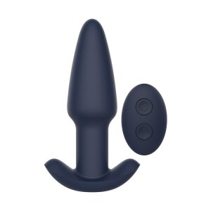 Dream Toys Startrooper Pluto vibrating butt plug blue 4.1 cm