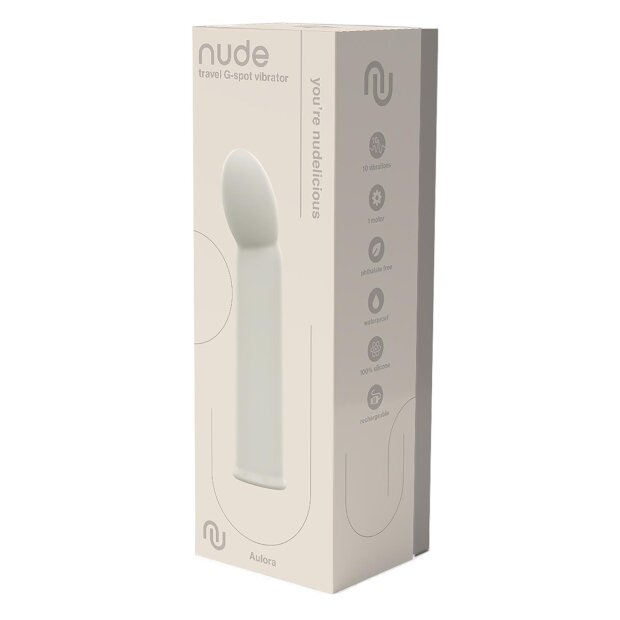Dream Toys Nude Aulora G-Punkt Reisevibrator grau