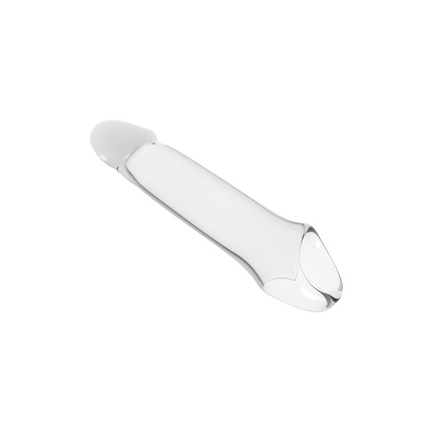 Dream Toys Ramrod Penishülle mit Hodenring transparent 17,3 cm