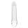 Dream Toys Ramrod Penishülle mit Hodenring transparent 20,5 cm