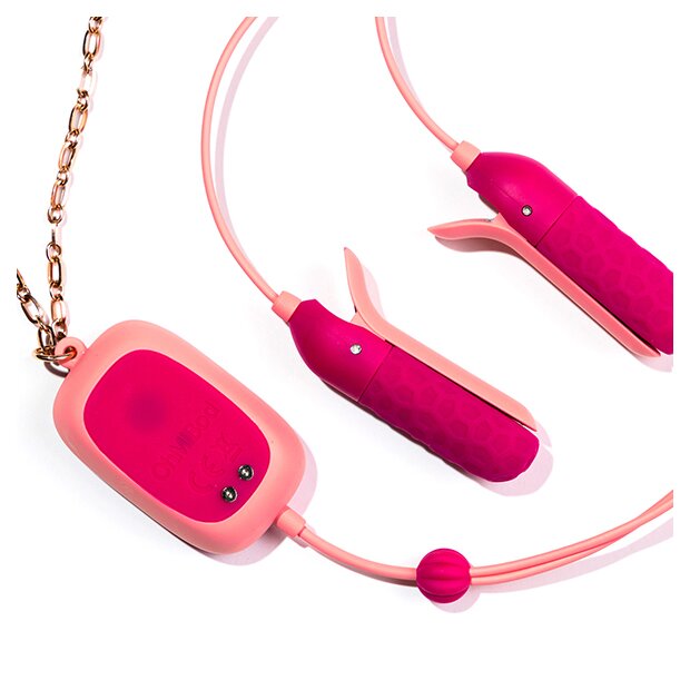 OhMiBod - Sphinx Bluetooth app-controlled vibrating nipple clamps