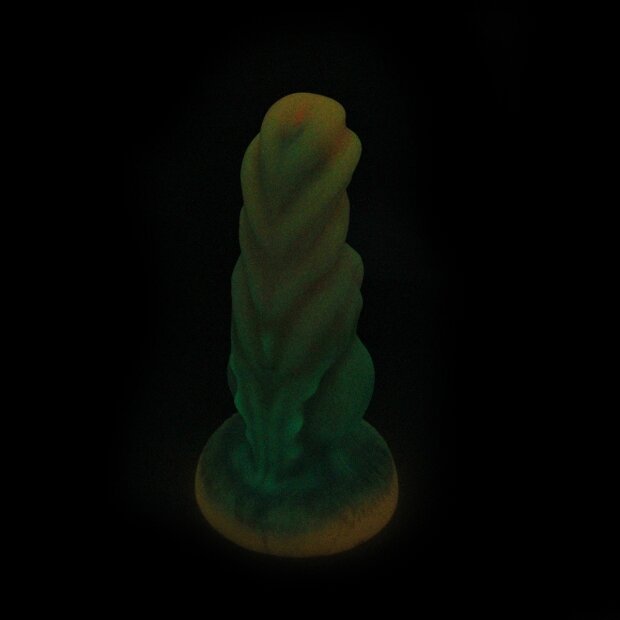 Kiotos Monstar Dildo Beast 90 Glow in de Dark 19,5 cm