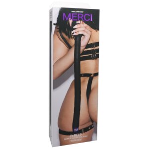 Doc Johnson In Deep - Premium Silicone Anal Snake - Black