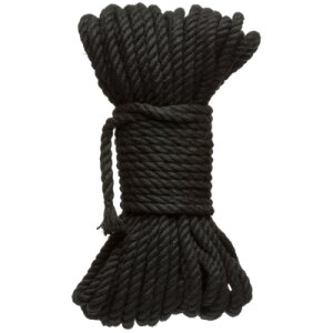 Doc Johnson Bind and Tie - 6mm Hemp Bondage Rope - 50 ft...