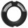 Doc Johnson The Paradox Silicone/Metal Cock Ring  45mm Black