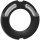 Doc Johnson The Paradox Silicone/Metal Cock Ring 50mm Black