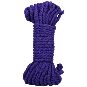 Doc Johnson Bind and Tie 6 mm Hemp Bondage Rope 30 ft -...