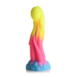Tenta Glow - Glow-in-the-Dark Silicone Dildo - 21,6 cm