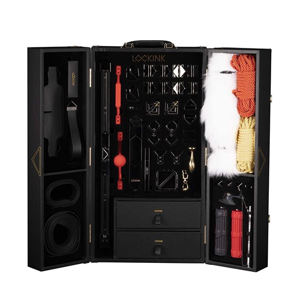 LOCKINK - All-in-1 BDSM Play Kit Black