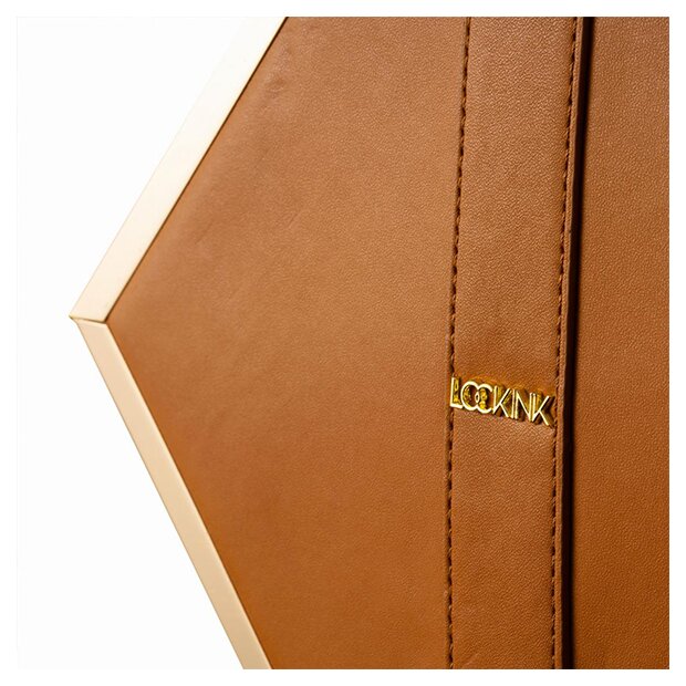 LOCKINK - Mysterious Square Kink Bag - brown